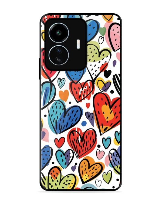 Heartfelt Harmony Glossy Soft Edge Case for Iqoo Z6 Lite Chachhi