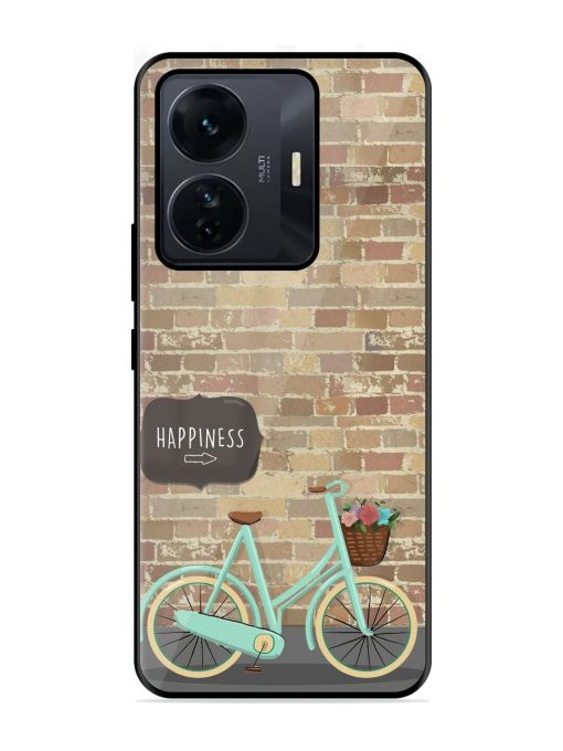 Pedaling Towards Happiness Glossy Soft Edge Case for Iqoo Z6 Pro Chachhi