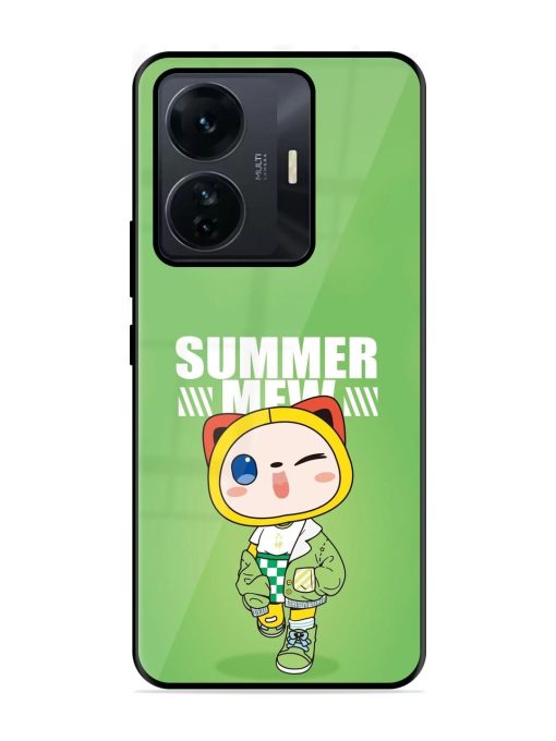 Purrfect Summer Glossy Soft Edge Case for Iqoo Z6 Pro Chachhi