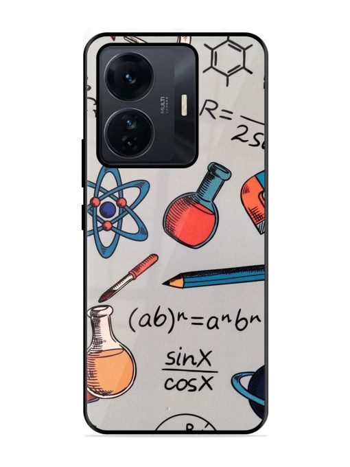 Science Doodle Glossy Soft Edge Case for Iqoo Z6 Pro Chachhi