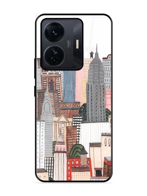 Cityscape Dreams Glossy Soft Edge Case for Iqoo Z6 Pro Chachhi