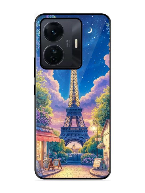 Twilight In Paris Glossy Soft Edge Case for Iqoo Z6 Pro Chachhi