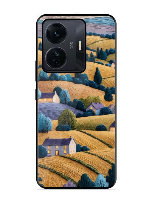 Rolling Hilltop Haven Glossy Soft Edge Case for Iqoo Z6 Pro Chachhi