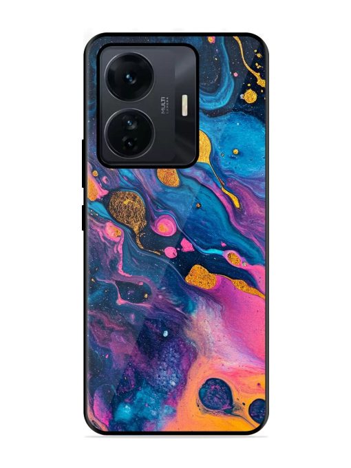 Cosmic Swirl Glossy Soft Edge Case for Iqoo Z6 Pro Chachhi