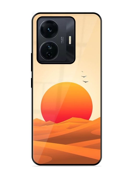 Desert Sunset Glossy Soft Edge Case for Iqoo Z6 Pro Chachhi