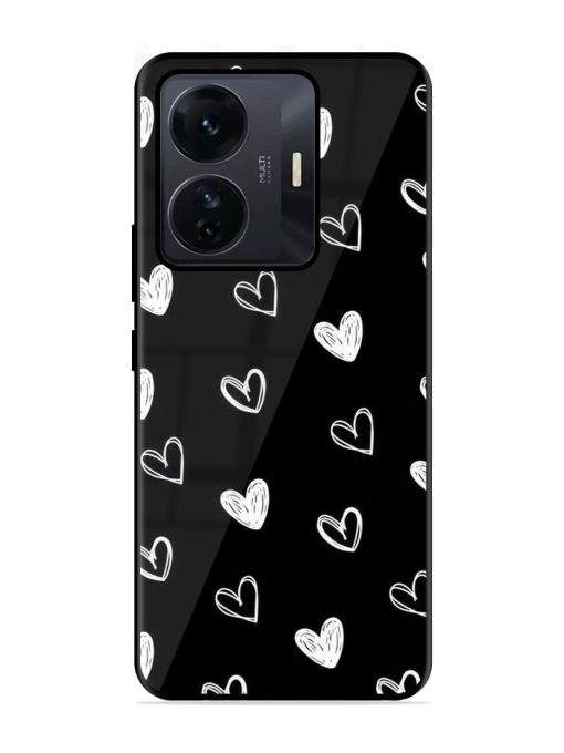 Scattered Hearts Glossy Soft Edge Case for Iqoo Z6 Pro Chachhi