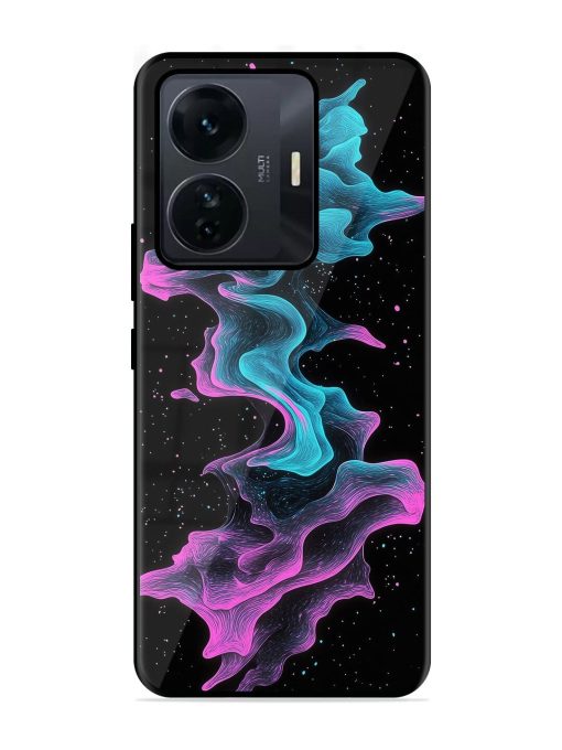 Cosmic Currents Glossy Soft Edge Case for Iqoo Z6 Pro Chachhi