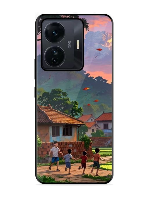 Sunset Play Glossy Soft Edge Case for Iqoo Z6 Pro Chachhi