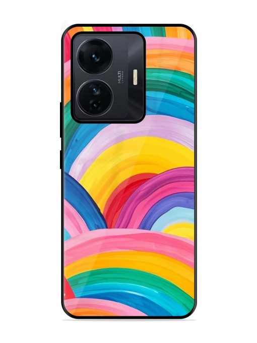 Rainbow Symphony Glossy Soft Edge Case for Iqoo Z6 Pro Chachhi