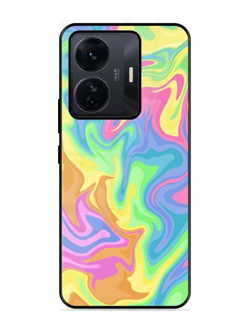 Whimsical Swirl Glossy Soft Edge Case for Iqoo Z6 Pro Chachhi