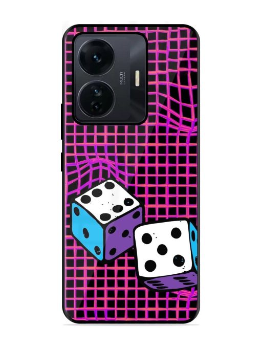 Glitched Dice Glossy Soft Edge Case for Iqoo Z6 Pro Chachhi