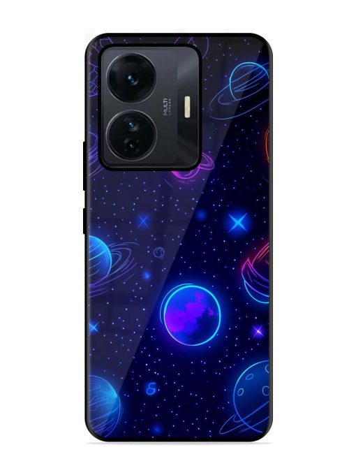 Neon Cosmos Glossy Soft Edge Case for Iqoo Z6 Pro