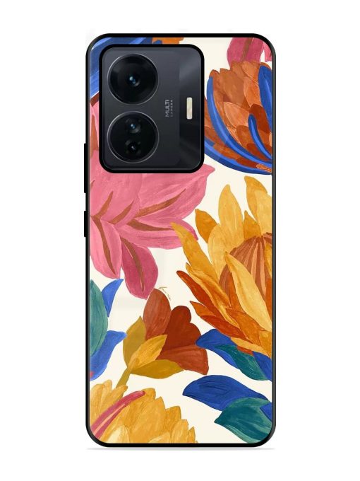 Blooming Tapestry Glossy Soft Edge Case for Iqoo Z6 Pro Chachhi