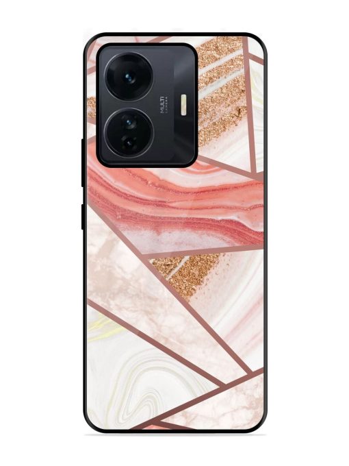 Rosy Mosaic Glossy Soft Edge Case for Iqoo Z6 Pro