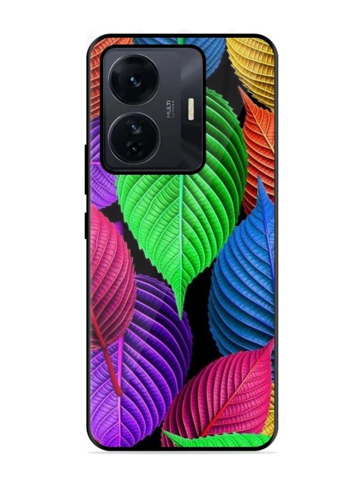 Rainbow Leaf Symphony Glossy Soft Edge Case for Iqoo Z6 Pro Chachhi