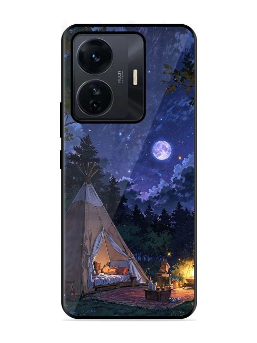 Moonlight Camping Glossy Soft Edge Case for Iqoo Z6 Pro Chachhi