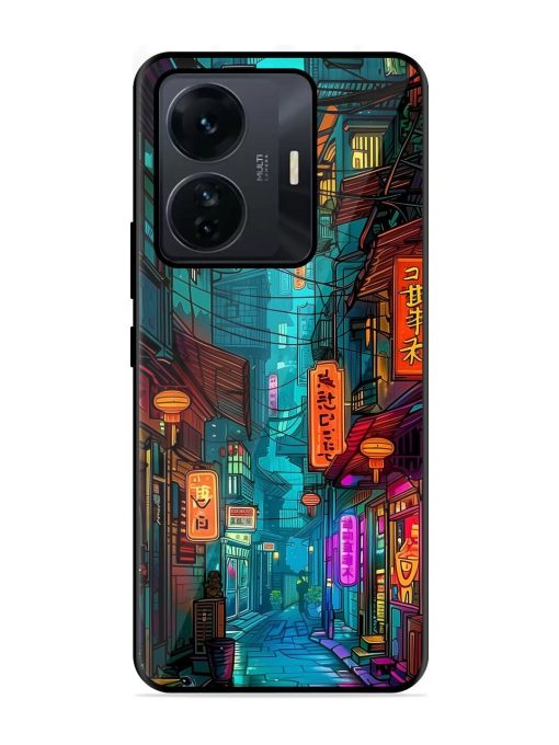 Neon Nightscape Glossy Soft Edge Case for Iqoo Z6 Pro Chachhi