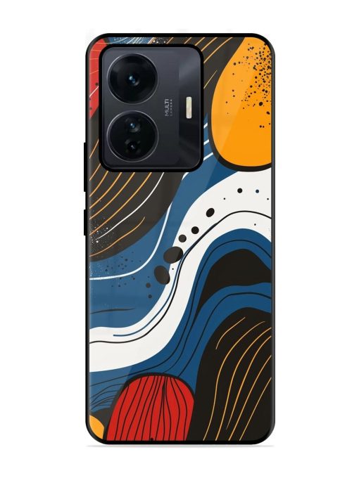 Abstract Expression Glossy Soft Edge Case for Iqoo Z6 Pro Chachhi