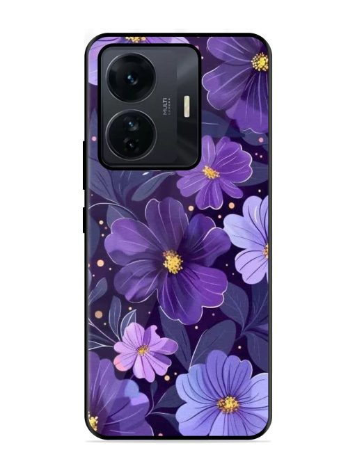 Purple Paradise Glossy Soft Edge Case for Iqoo Z6 Pro Chachhi