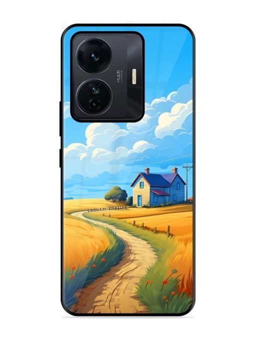 Countryside Cottage Glossy Soft Edge Case for Iqoo Z6 Pro