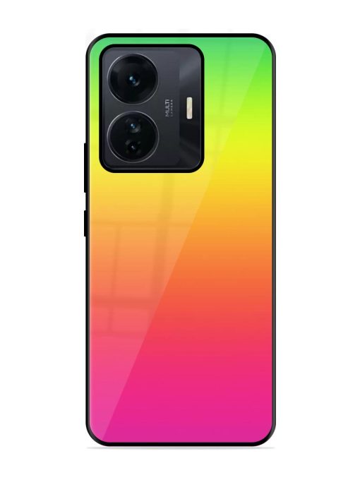 Rainbow Gradient Glossy Soft Edge Case for Iqoo Z6 Pro Chachhi