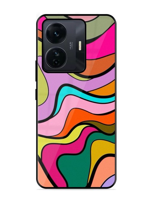 Wavy Wonder Glossy Soft Edge Case for Iqoo Z6 Pro Chachhi