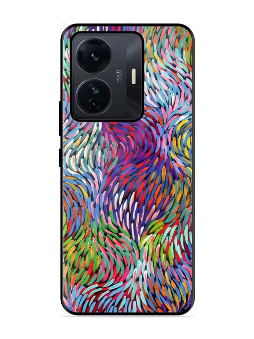 Vibrant Waves Glossy Soft Edge Case for Iqoo Z6 Pro Chachhi