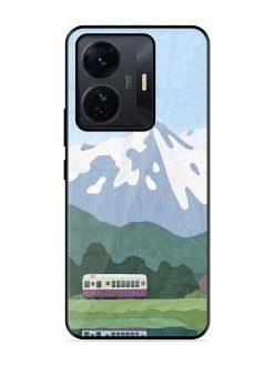 Mountainside Reflections Glossy Soft Edge Case for Iqoo Z6 Pro