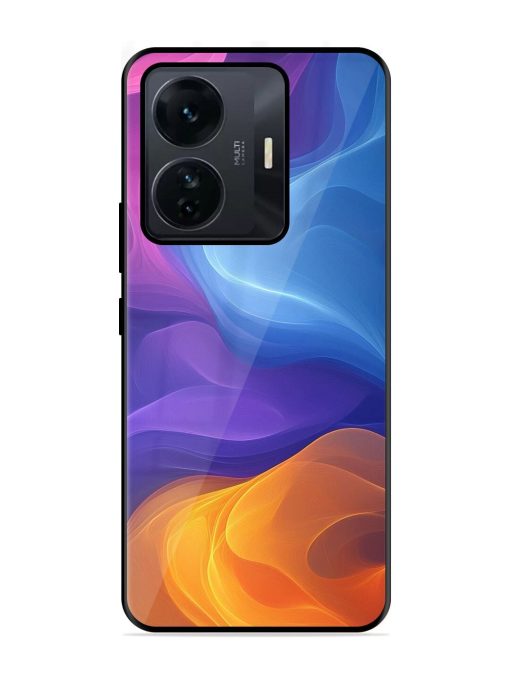 Cosmic Currents Glossy Soft Edge Case for Iqoo Z6 Pro Chachhi