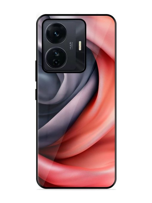 Swirling Silk Glossy Soft Edge Case for Iqoo Z6 Pro Chachhi