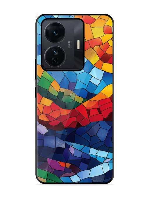 Mosaic Sunset Glossy Soft Edge Case for Iqoo Z6 Pro Chachhi