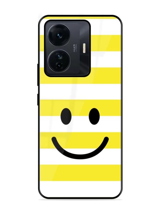 Smiling Stripes Glossy Soft Edge Case for Iqoo Z6 Pro Chachhi