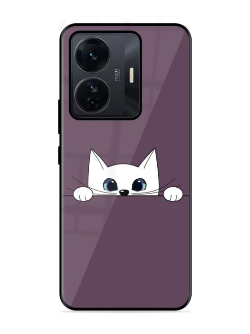 Peek-A-Boo Kitty Glossy Soft Edge Case for Iqoo Z6 Pro Chachhi