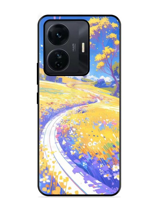 Vibrant Spring Meadow Glossy Soft Edge Case for Iqoo Z6 Pro Chachhi