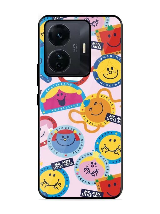 Whimsical Mr. Men & Little Miss Glossy Soft Edge Case for Iqoo Z6 Pro Chachhi