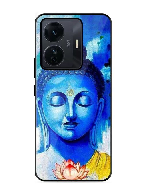 Serene Buddha With Lotus Glossy Soft Edge Case for Iqoo Z6 Pro Chachhi