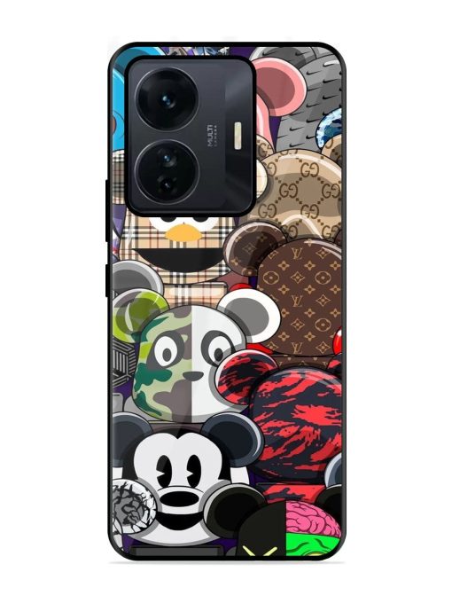 Streetwear Bearbrick Extravaganza Glossy Soft Edge Case for Iqoo Z6 Pro Chachhi