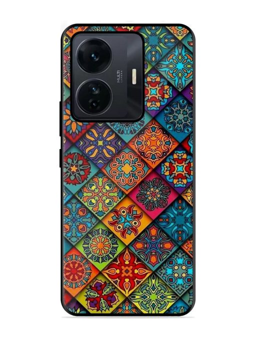 Patchwork Mandala Mosaic Glossy Soft Edge Case for Iqoo Z6 Pro Chachhi