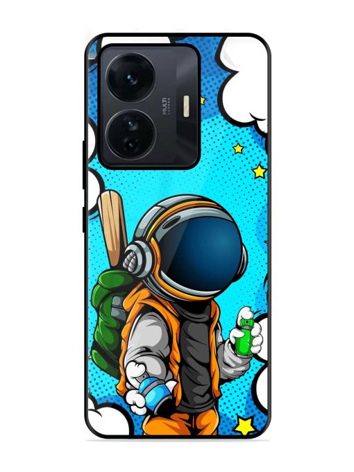 Space Graffiti Artist Glossy Soft Edge Case for Iqoo Z6 Pro Chachhi