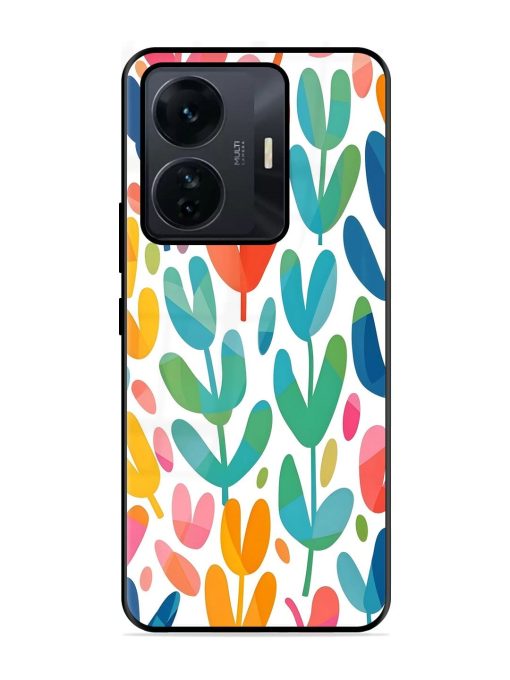 Rainbow Of Blooms Glossy Soft Edge Case for Iqoo Z6 Pro