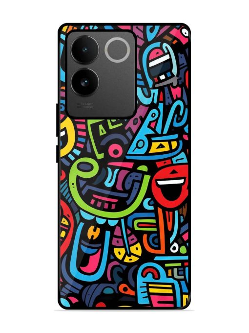 Doodlephoria Glossy Soft Edge Case for Iqoo Z7 Pro (5G) Chachhi