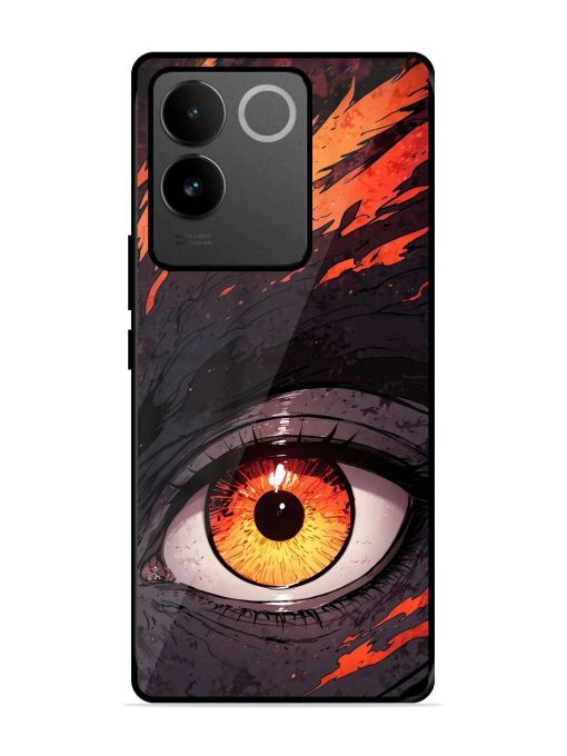 Inferno Gaze Glossy Soft Edge Case for Iqoo Z7 Pro (5G) Chachhi