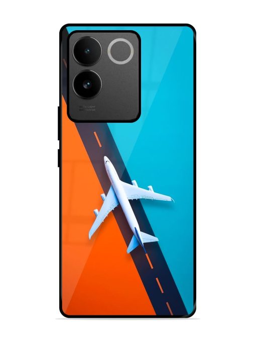 Skyward Bound Glossy Soft Edge Case for Iqoo Z7 Pro (5G) Chachhi