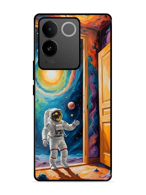 Artistic Space Glossy Soft Edge Case for Iqoo Z7 Pro (5G) Chachhi