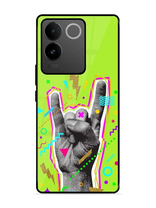 Neon Rock Glossy Soft Edge Case for Iqoo Z7 Pro (5G) Chachhi