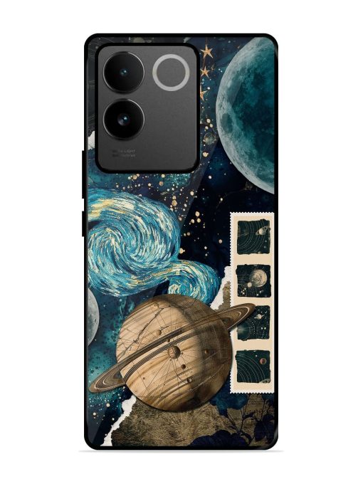 Celestial Tapestry Glossy Soft Edge Case for Iqoo Z7 Pro (5G) Chachhi