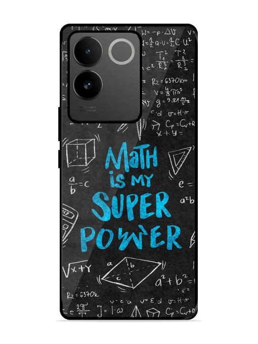 Math Magic Glossy Soft Edge Case for Iqoo Z7 Pro (5G) Chachhi