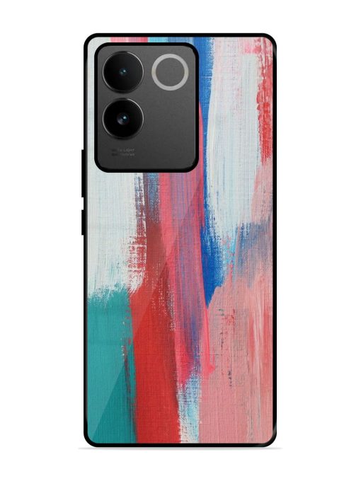 Colorful Chaos Glossy Soft Edge Case for Iqoo Z7 Pro (5G) Chachhi