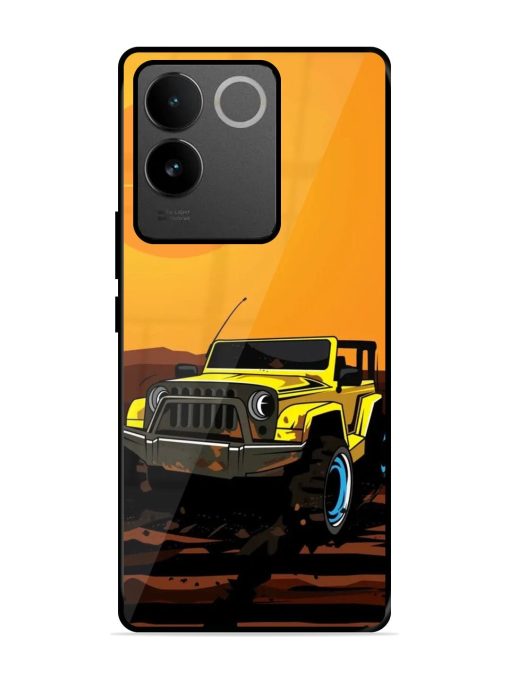 Sunset Cruise Glossy Soft Edge Case for Iqoo Z7 Pro (5G) Chachhi