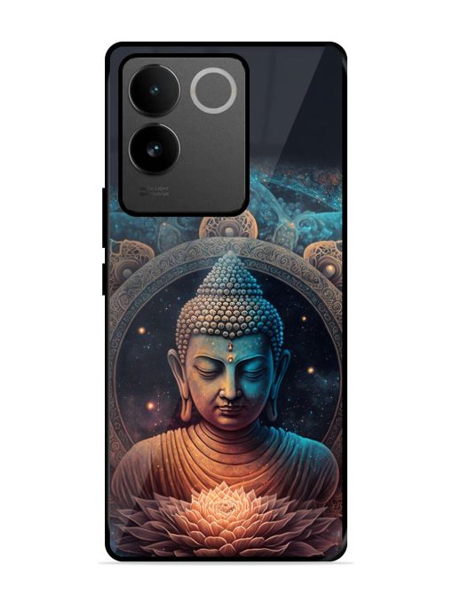 The Buddha Art Glossy Soft Edge Case for Iqoo Z7 Pro (5G) Chachhi